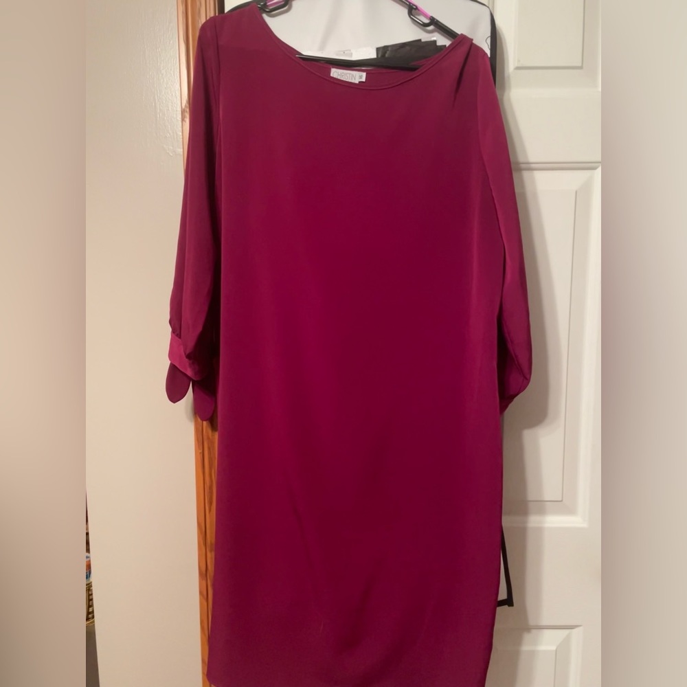 Magenta dress